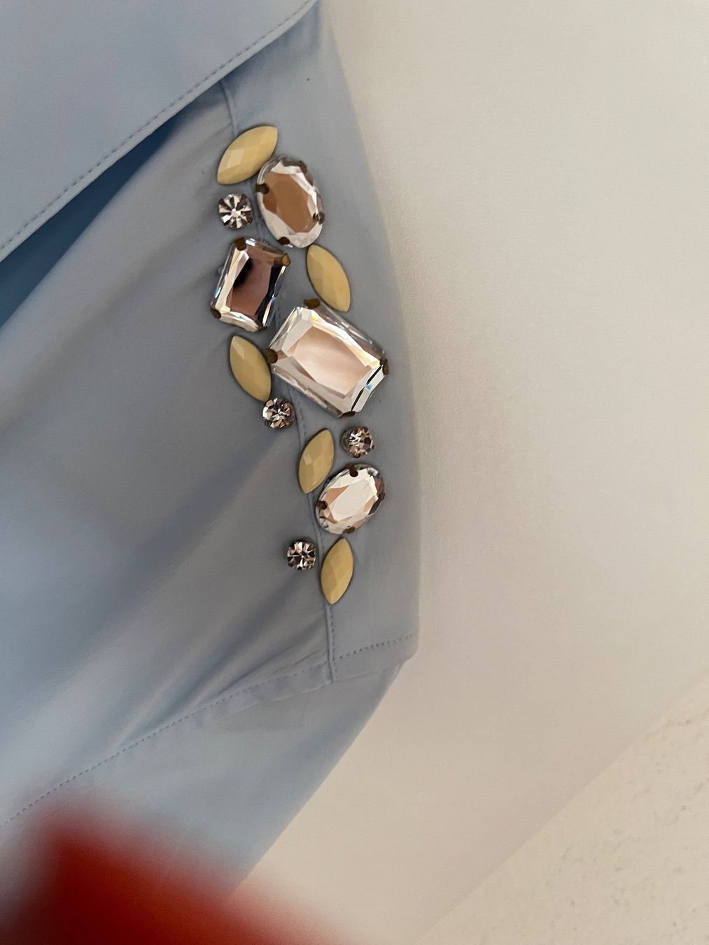 Blusen: AGLINI Shirtmakers Bluse Gr. 42 mit Strass – Gebraucht aus Wädenswil von Iana32 3