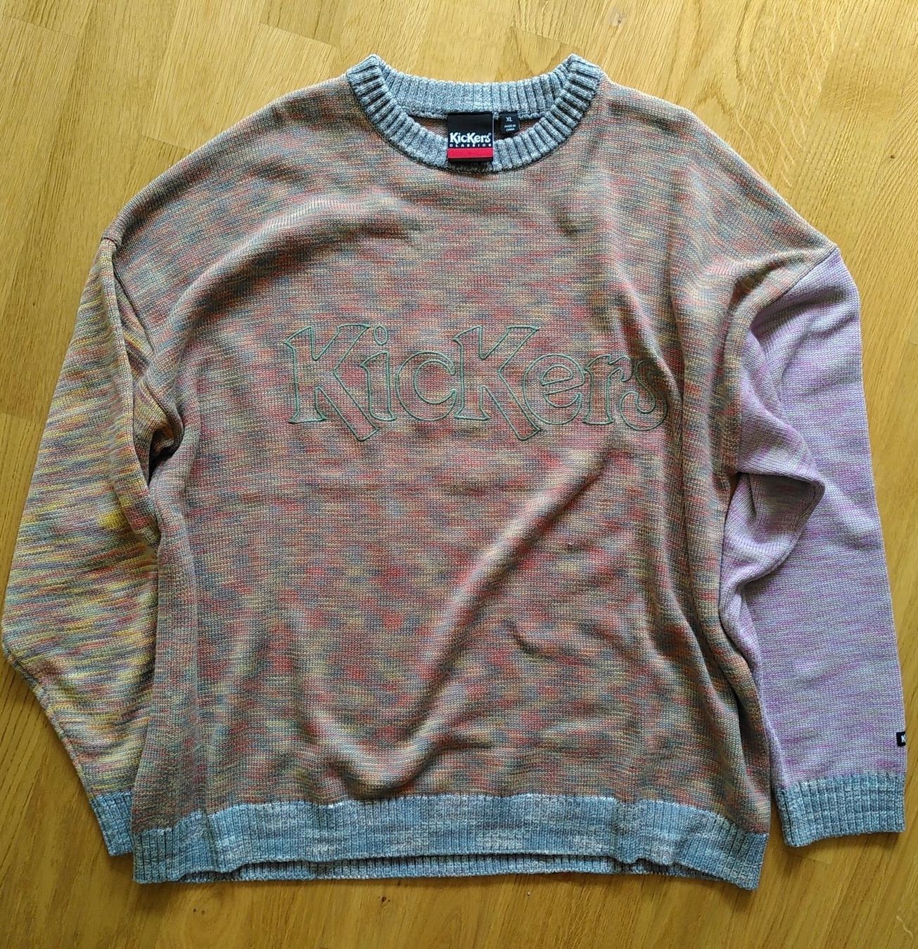 Maglioni & Felpe: Bunter Strickpullover | Kickers * Gr. XL – Usato da Basel venduto da AufeinenBlick