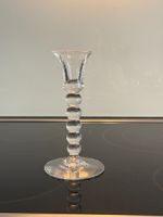 Kerzenhalter Glas farblos Kugeln Orrefors Schweden 80er Jahr