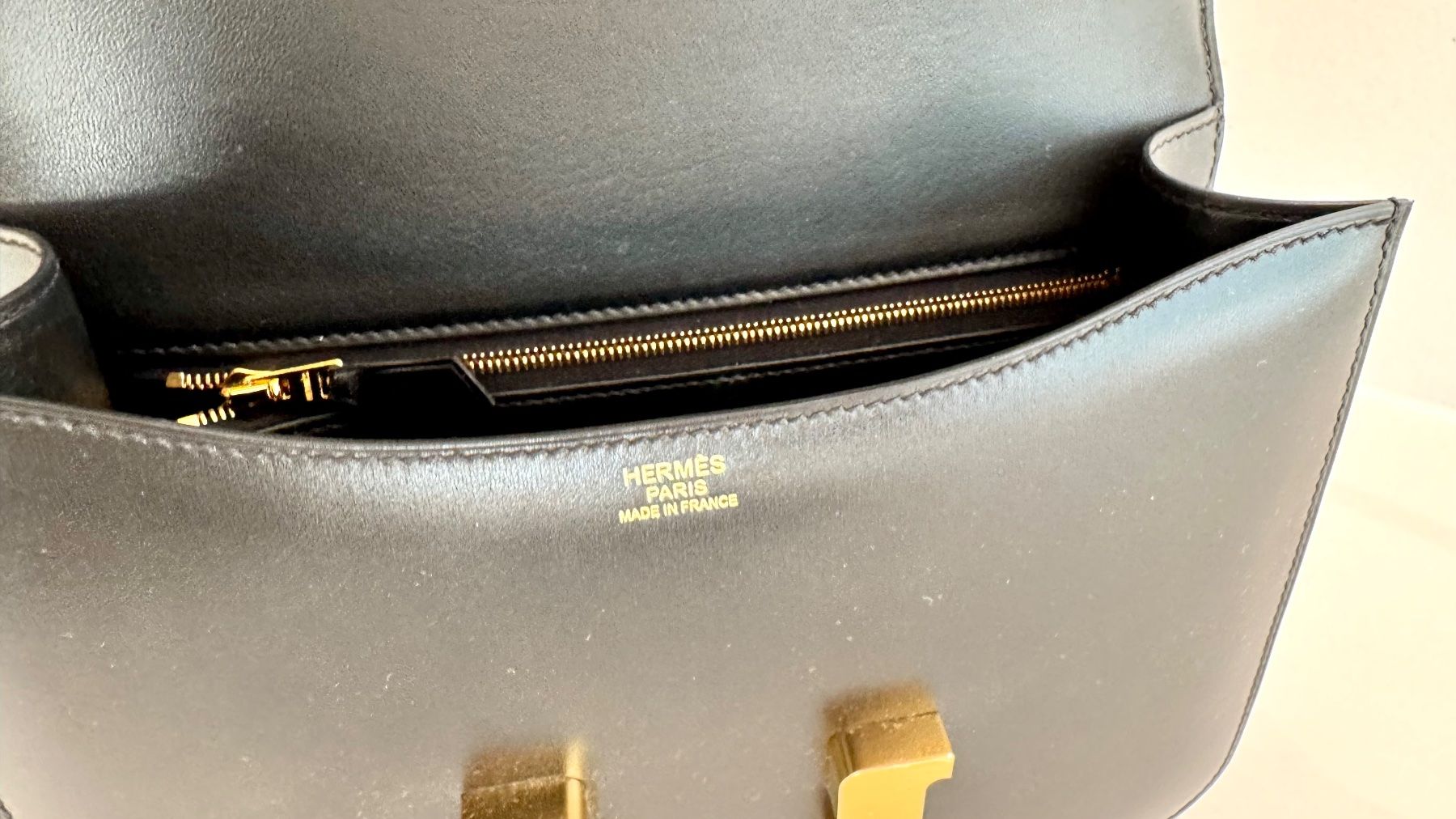 Hermès Borse da donna: Hermes Constance Box Noir GHW / Full Set! – Usato da Ennetbaden venduto da Cinzi25 3