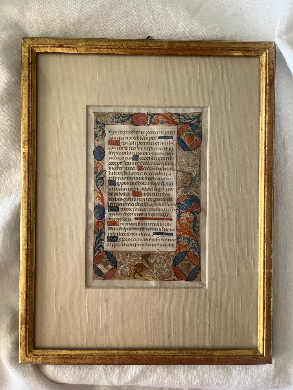 Posters & Illustrations: Stundenbuchblatt um 1470 – D'occasion à Zürich par mai_c6rg