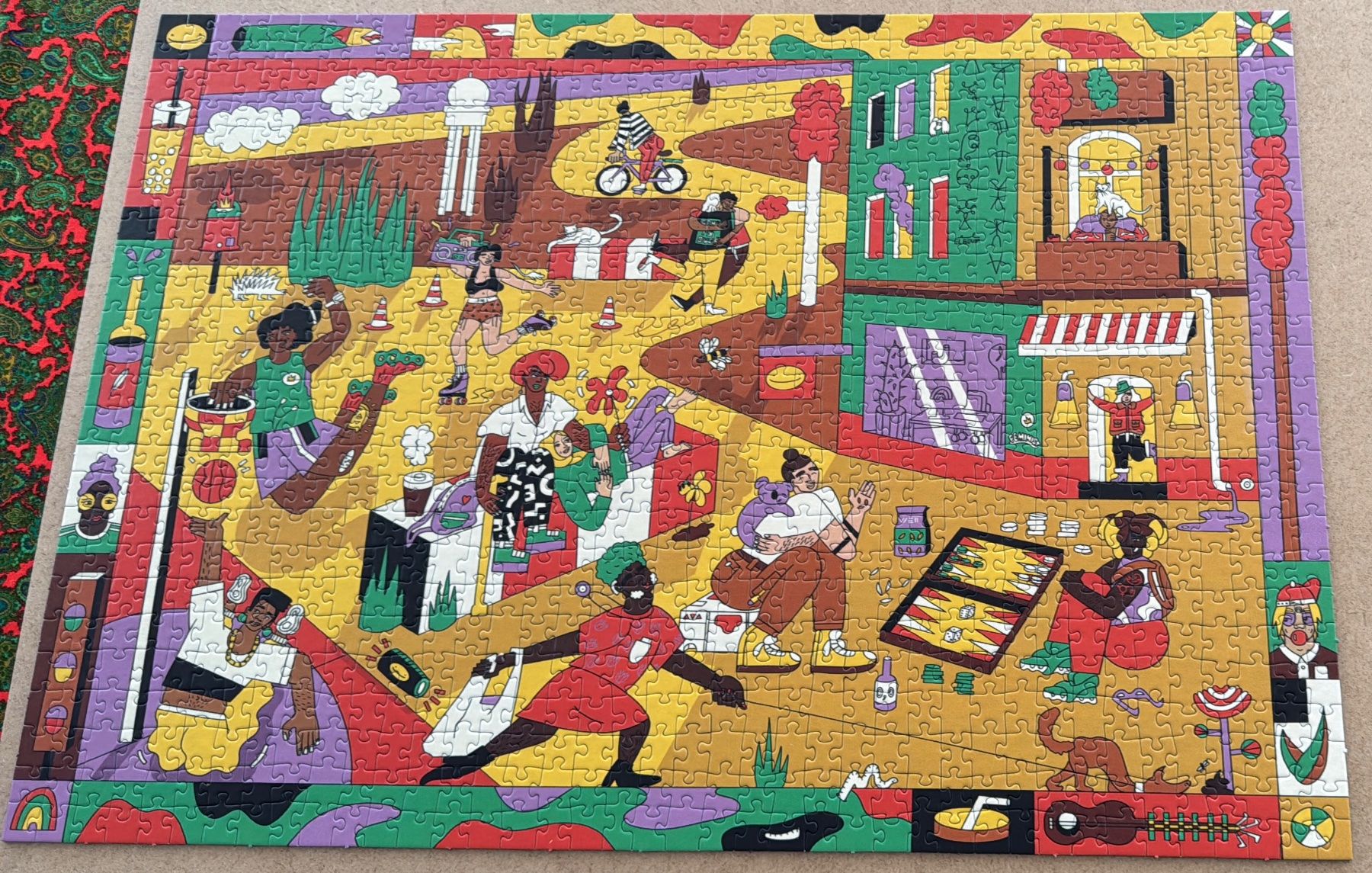 Puzzle: Puzzle 1000, Let's Cheer, We're Queer – Nuovo e nell'imballaggio originale da Frauenfeld venduto da gabri001 2