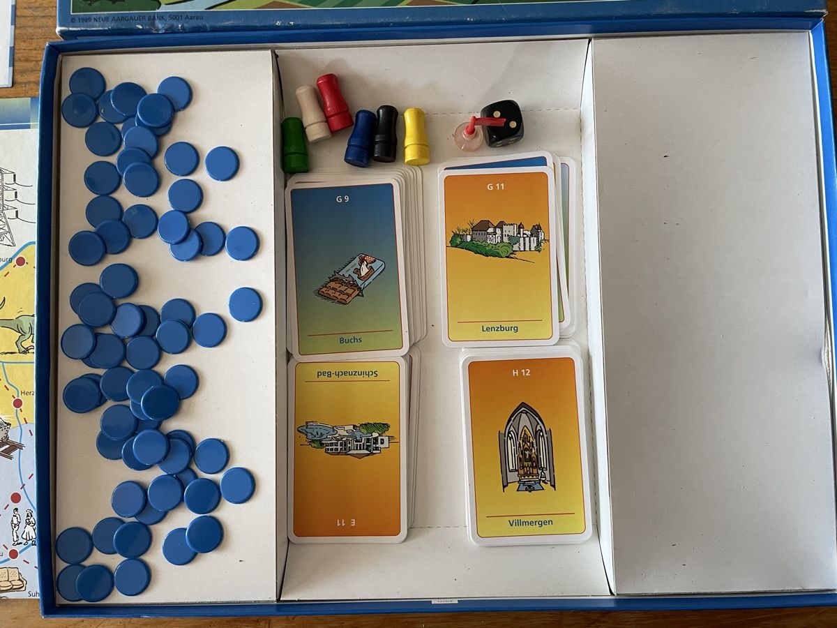Giochi: Aargauer Reise Würfel-Quiz – Usato da Wildensbuch venduto da Mangosteen7 2