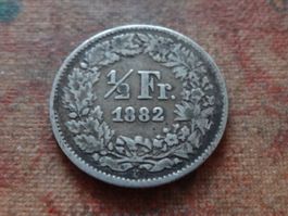 1/2 Fr. 1882  (E)