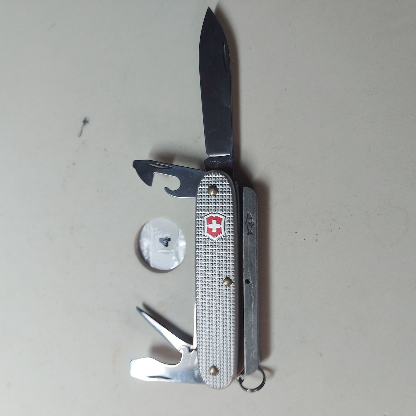 Victorinox Coltelli tascabile: Feuerschlagmesser Vict,Nr.04 – Nuovo (secondo la descrizione) da Opfikon venduto da Seevogt47 1