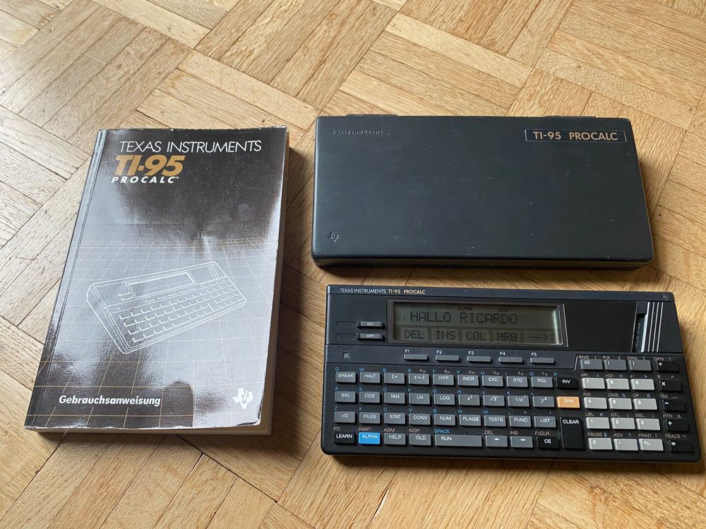 Texas Instruments Procalc TI-95 aus 1987 (Gebraucht) in Adliswil für ...