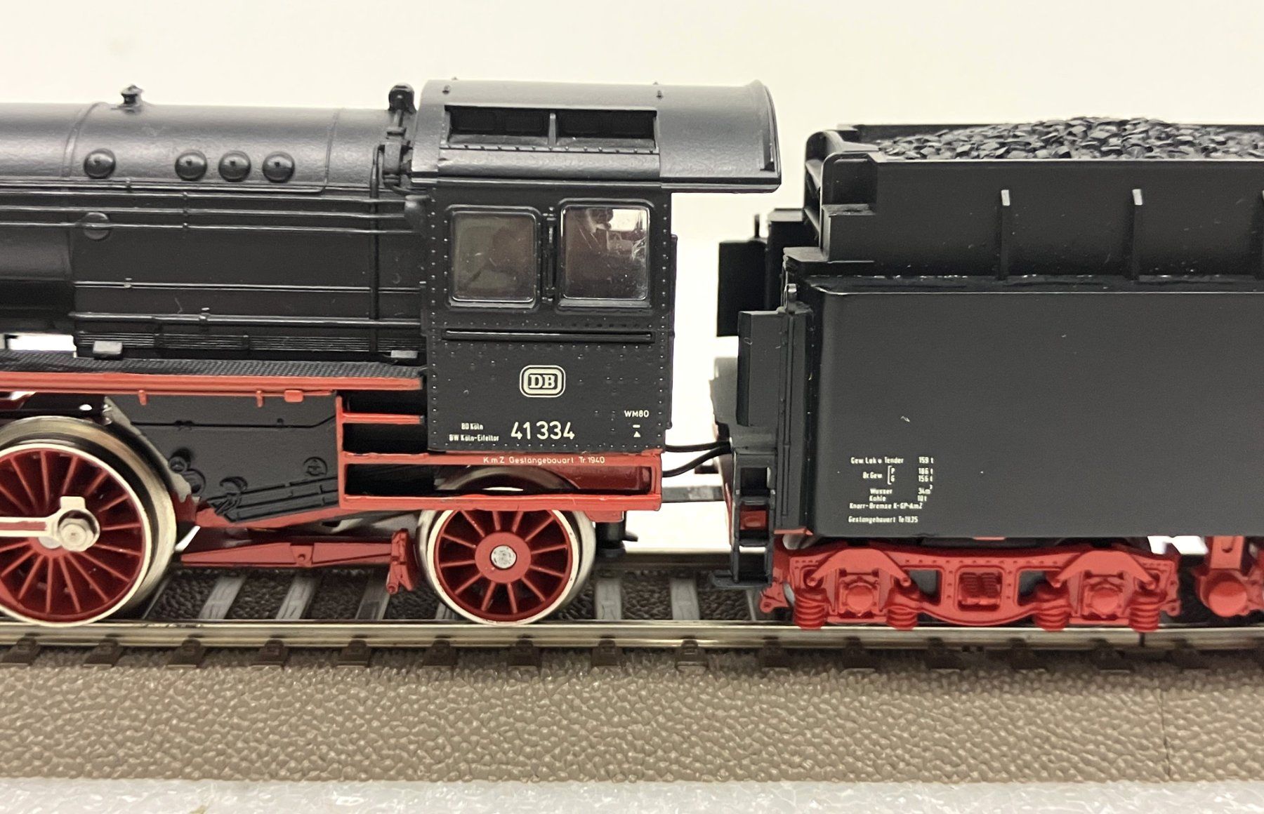 märklin 8382= Dampflok BR 41 334 - schönes Vitrinenmodell (Neu (gemäss ...