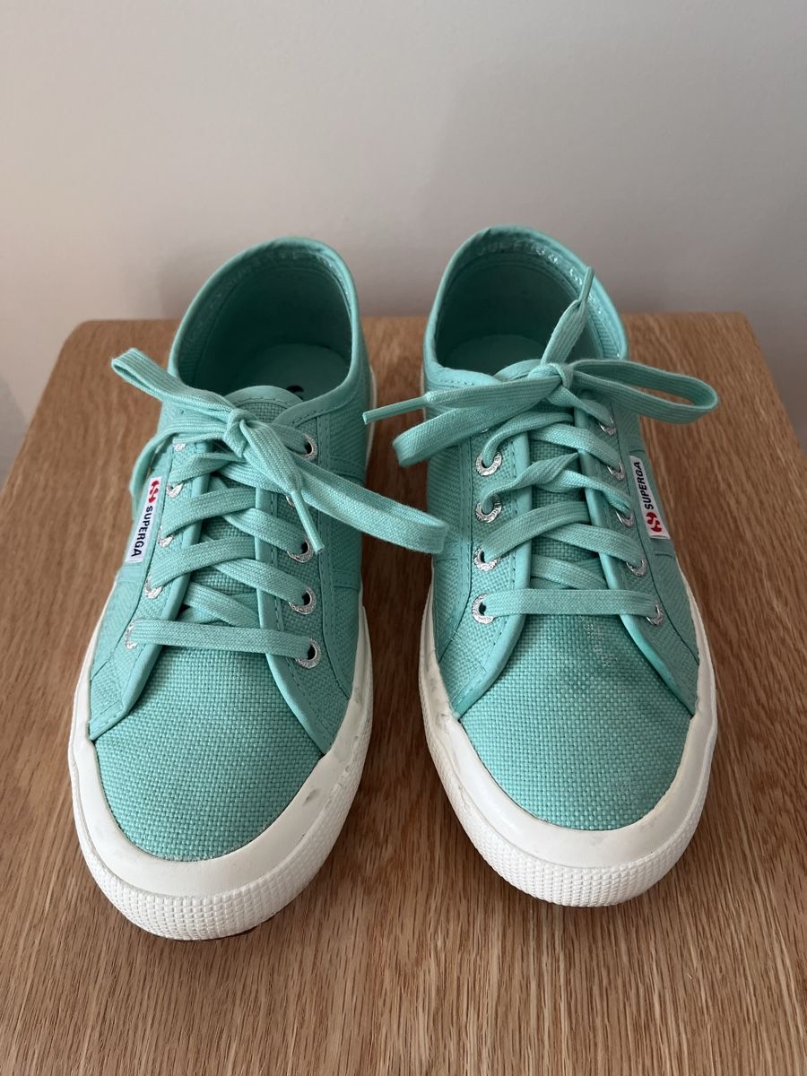 Superga Scarpe da donna: Baskets Superga - pointure 38 - Tiffany Blue – Usato da Lausanne venduto da Cupcake.vanille 1