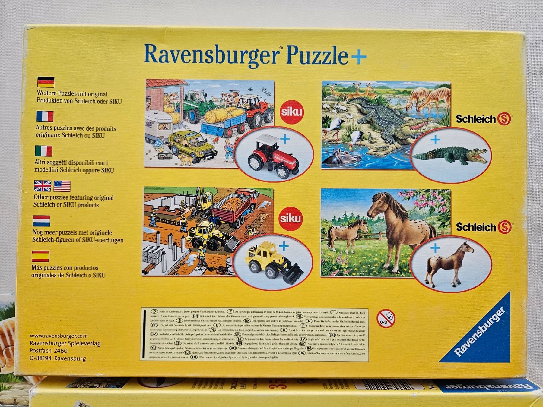 Schleich Figuren: Ravensburger Schleich Puzzle Krokodil 35 Teile – Gebraucht aus Mettmenstetten von Amw1181 3