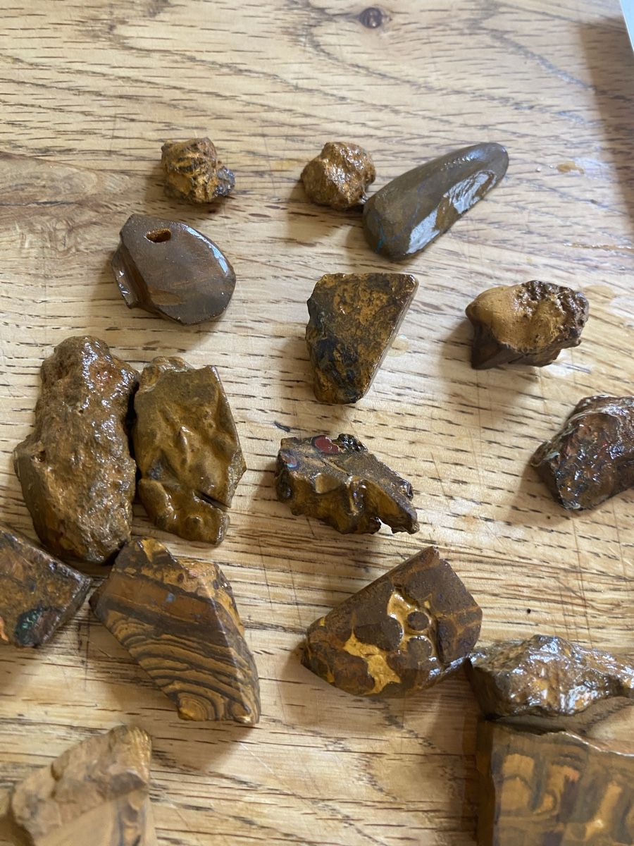 Edelsteine: 23 Boulder Rohopale  – Gebraucht aus Flawil von Naphtali 2
