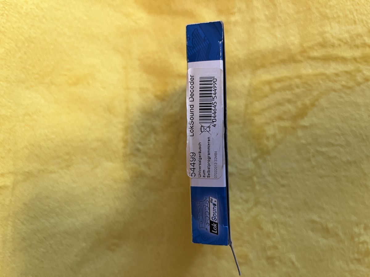 Esu Modellini di ferrovie: ESU Loksound Decoder – Nuovo (secondo la descrizione) da Thusis venduto da Starlera 2
