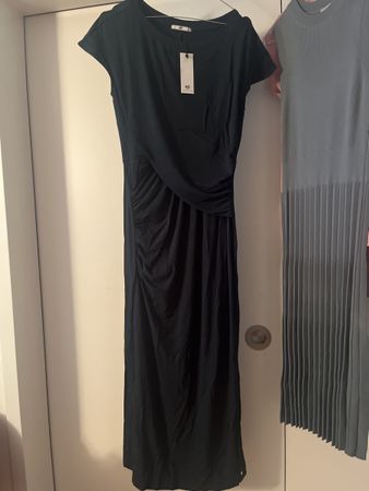 AJC Kleid NEU lang Maxi dunkelgrün 37