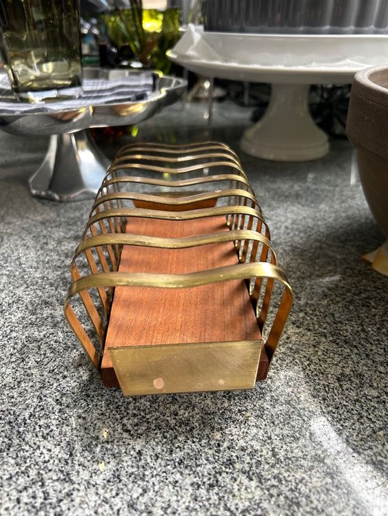 HOMSFOU Toasthalter Aus Edelstahl - Multifunktions Gestell Für Airfryer & Küche