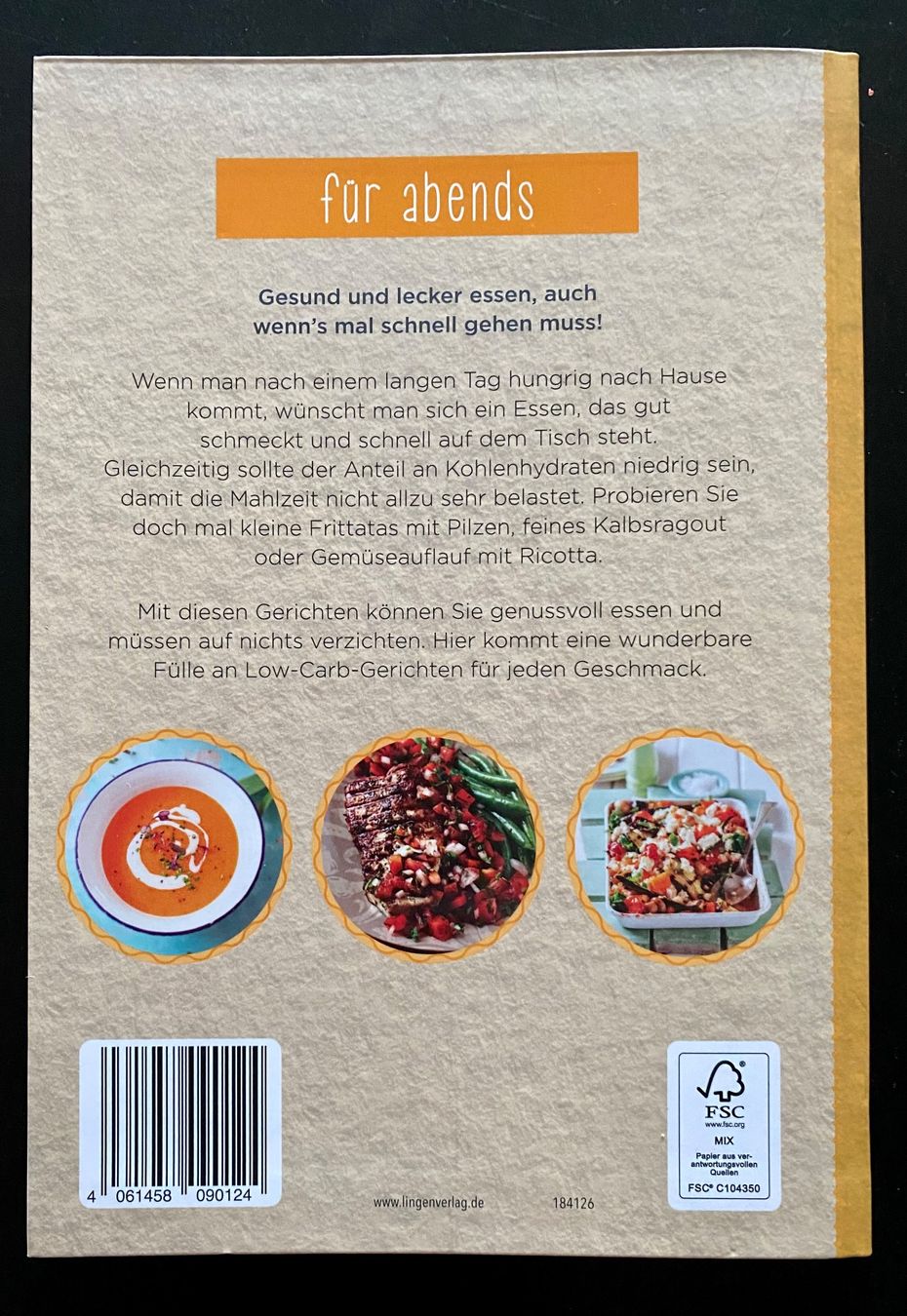 Libri: LOW CARB FÜR ABENDS – Usato da Nussbaumen AG venduto da schuba2000 1