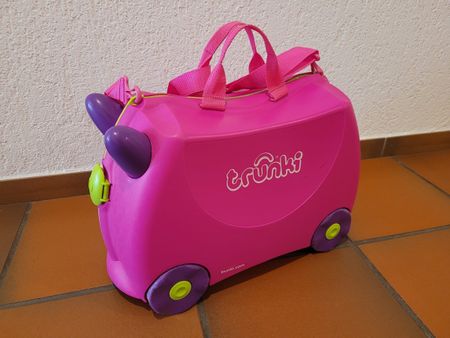 Trunki Kinderkoffer pink