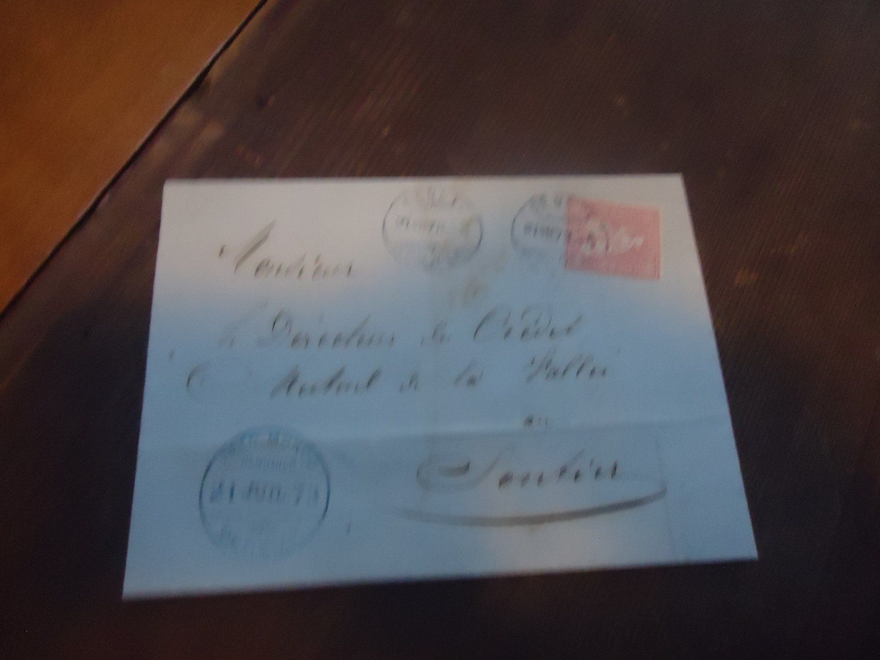 Tutti i francobolli: Lettre/enveloppe affranchie le 21.07.1873 – Usato da Vessy venduto da mafabe