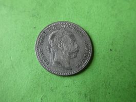 Oesterreich 1870, 10 Kreuzer    Silber