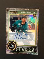Mirco Müller 2014 Black Ice Rookie Auto /99 San Jose Sharks
