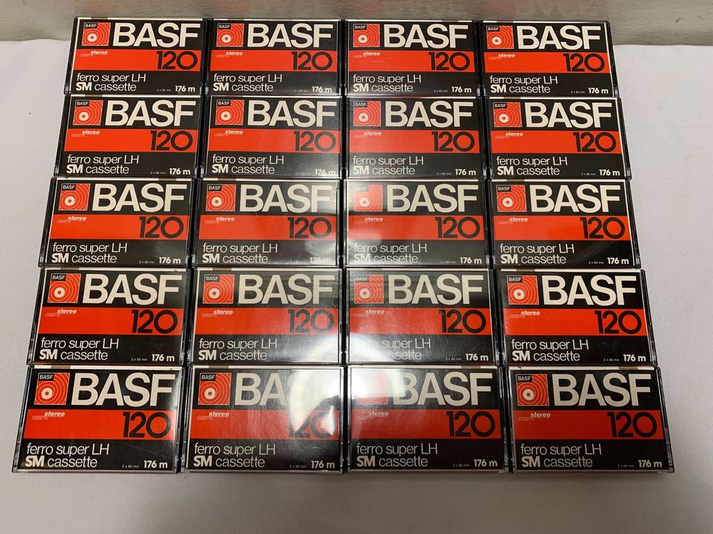 Lot de 4 cassette BASF Ferro Extra I 90