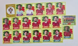 Team Portugal Komplett (inkl. Ronaldo) - Panini FIFA WM 2026