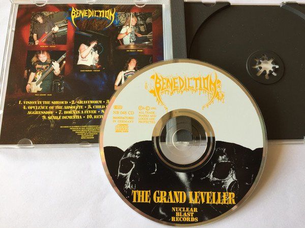 CDs: Benediction – The Grand Leveller Nuclear Blast – NB 048 CD – Gebraucht aus Gingins von Demonseed 1