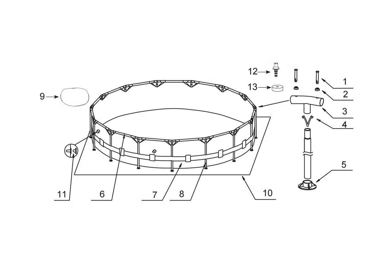 Intex Schwimmbad: Pool zum Aufstellen - INTEX – Gebraucht aus Emmenbrücke von gil_6nx5 4