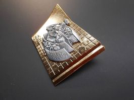 Basler Fasnachtsblaggedde 1994 Gold - 6 Stück