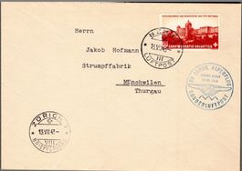 CH - Flugpost - Sonderflug - SF 43.1a - nach Münchwilen