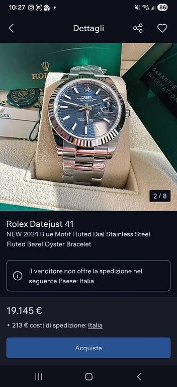 Orologi: Raro Rolex Datejust 41  – Usato da Camignolo venduto da ROBKA77 4