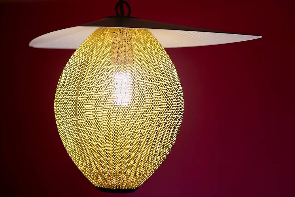 Gubi Lampadari & plafoniere: Suspension Satellite Medium Gubi 1953 jaune – Usato da Vésenaz venduto da formatthias13gv 4