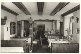 MENZIKEN Restaurant Waldegg Innenansicht, W. Hägler-Gsteiger
