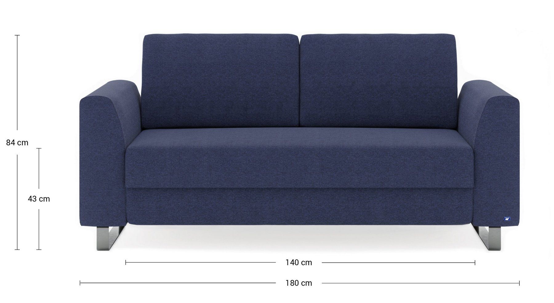 Divani: Bruno Schlafsofa / Bettsofa inkl. Topper – Usato da Zürich venduto da RaVe00 4