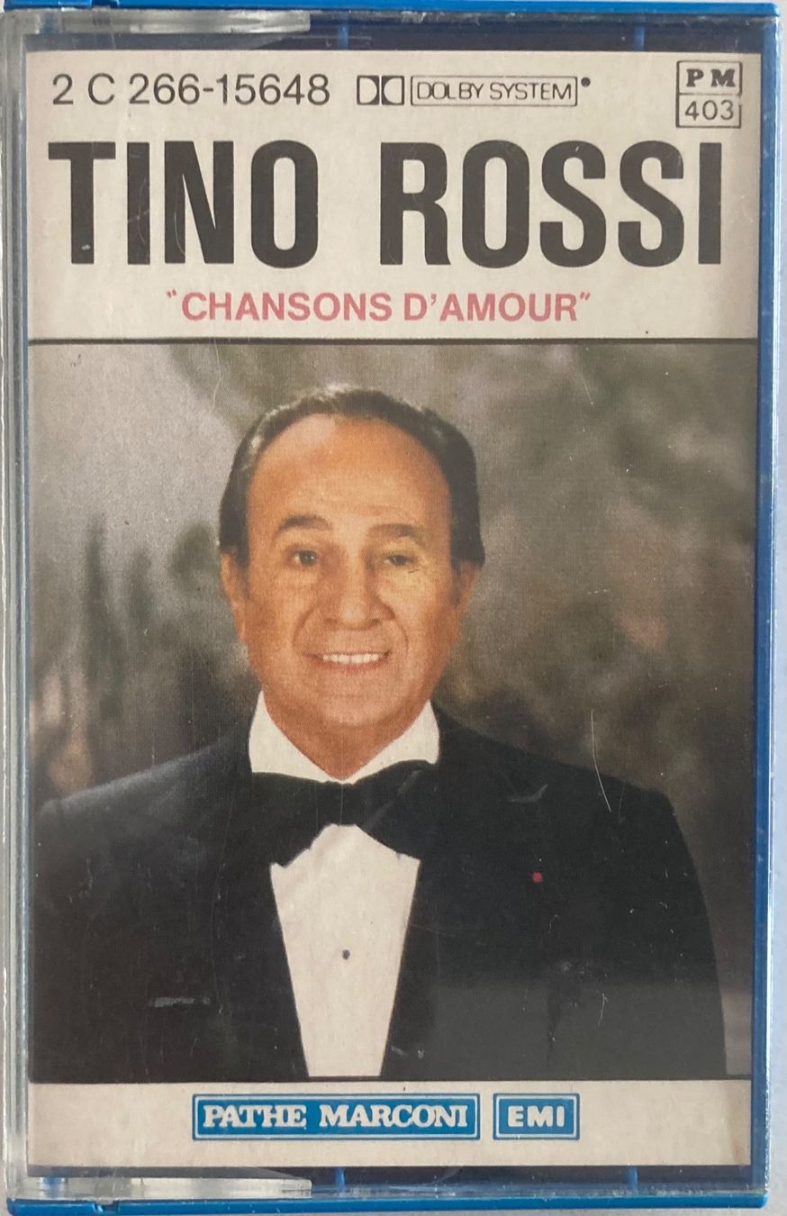 Musicassette: TINO ROSSI - CHANSONS D'AMOUR – Usato da Poliez-Pittet venduto da Newtown-Records