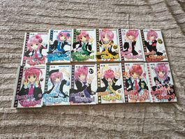 Shugo Chara Manga Reihe Band 1 bis 12 guter Zustand