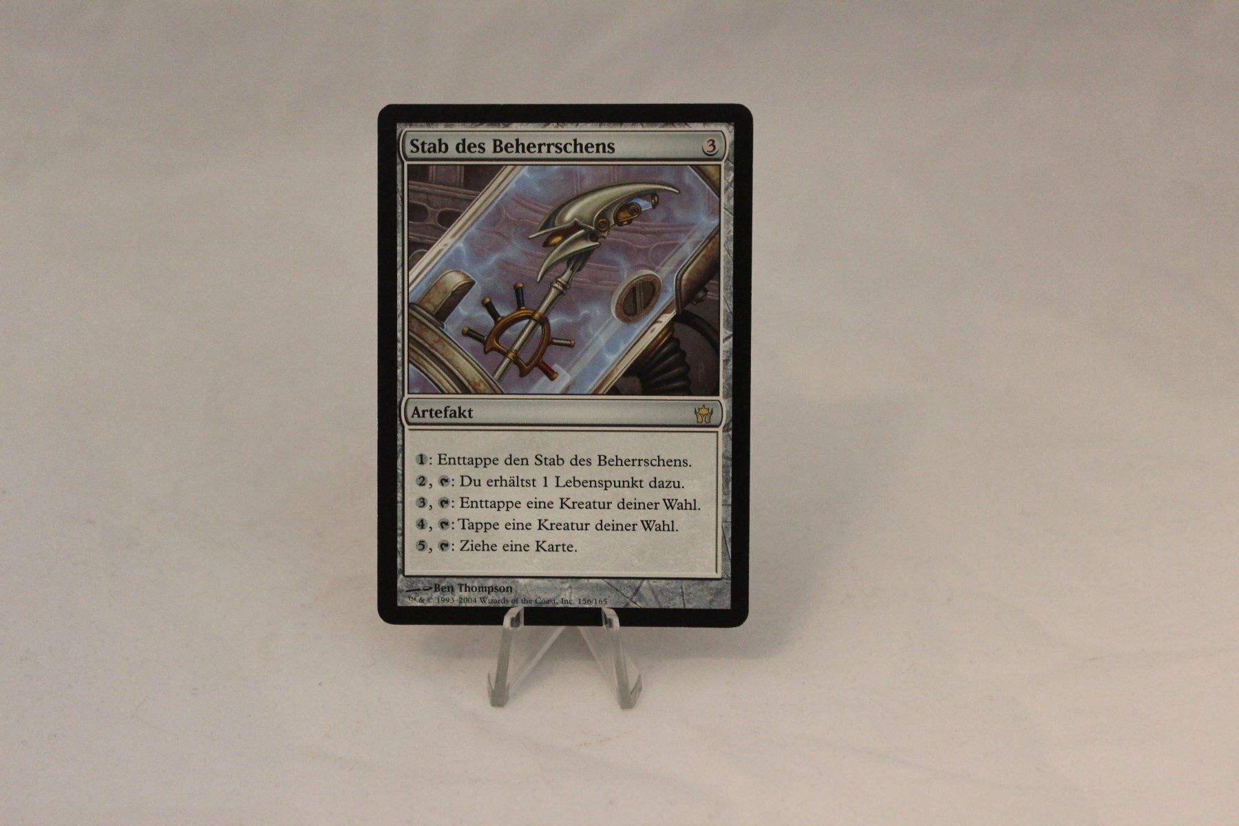 Magic The Gathering Carte collezionabili: Stab des Beherrschens - Magic – Usato da Dulliken venduto da Sefty