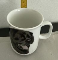 Kaffeetasse mit Hunde Kopf Neufundländer