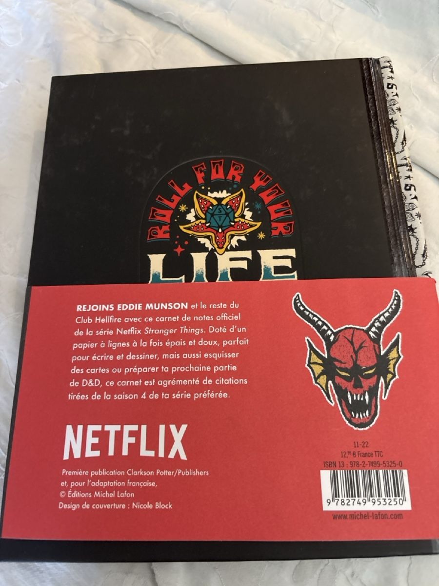Bücher: Carnet Stranger Things Hellfire Club Netflix  – Neu (gemäss Beschreibung) aus Vevey von mar_q6ms 5