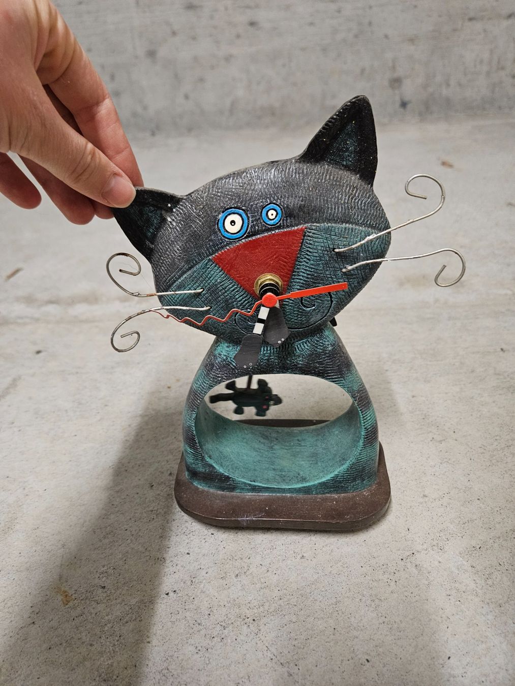 Pendules & Horloges murales: Wanduhr Katze Design – D'occasion à Rothrist par Monadal