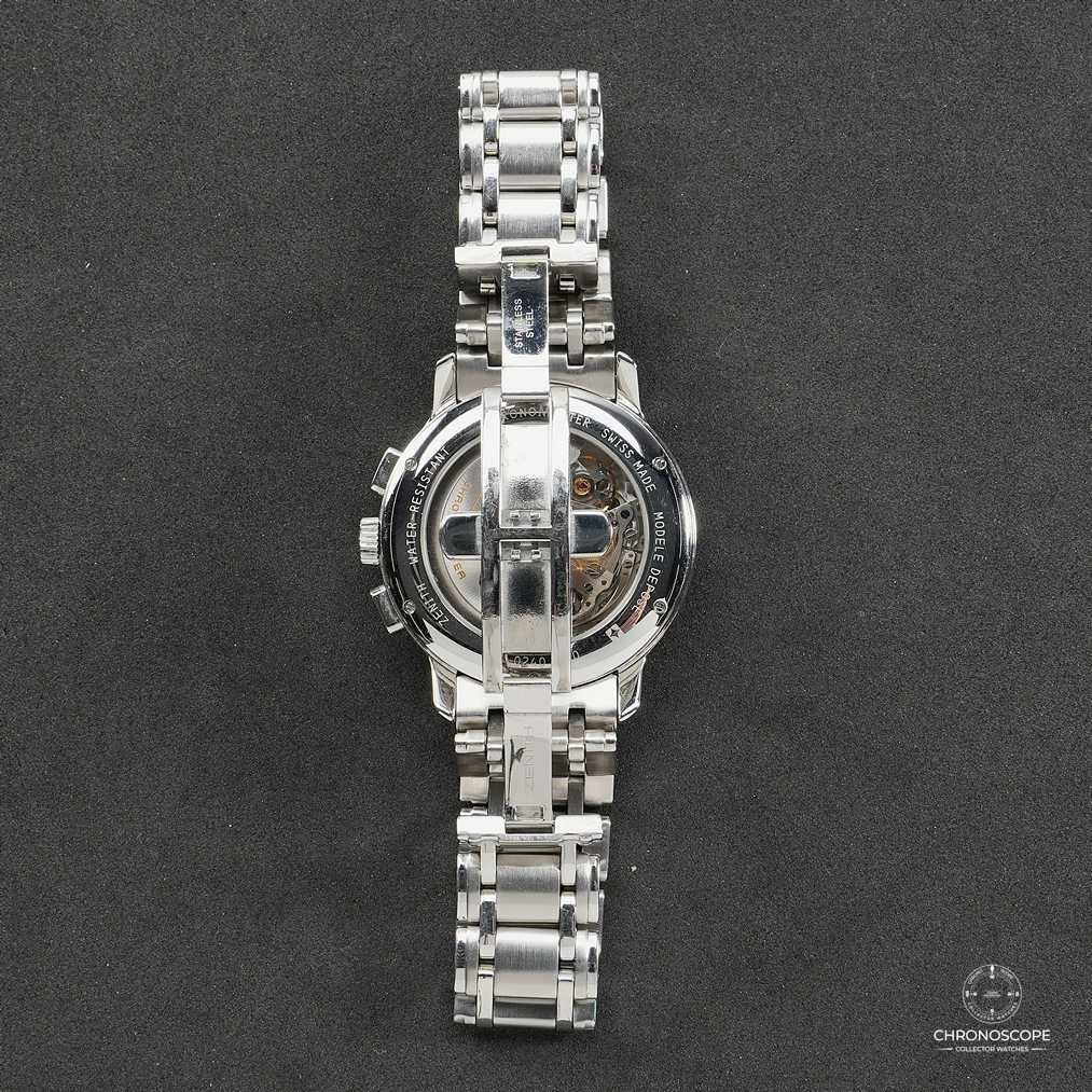 Zenith Orologi: Zenith Chronomaster Full Calendar Chronograph Cal. 410, Full – Usato da Luzern venduto da ChronoScope6004 2