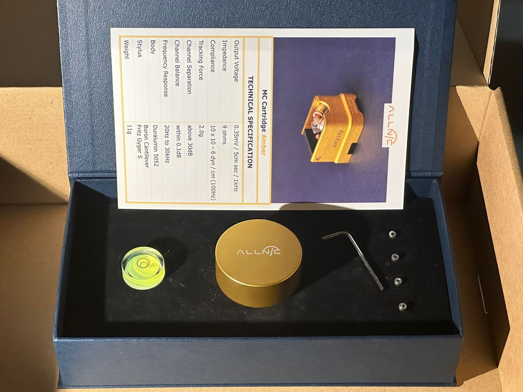 Plattenspieler: MC Tonabnehmer Allnic Amber – Neu (gemäss Beschreibung) aus Rothenburg von Corazondeleones 5