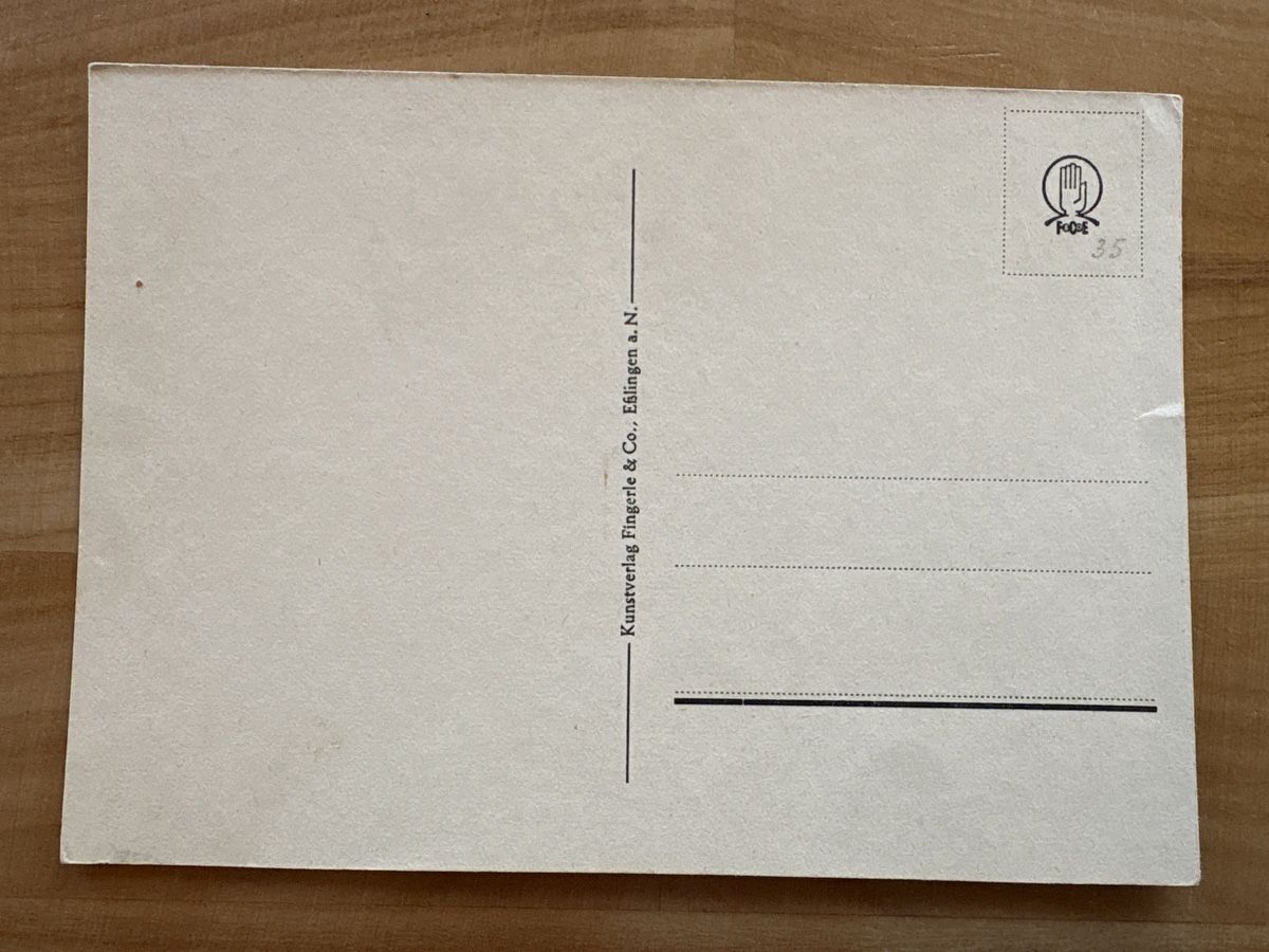 Cartoline postali: AK mit Bild von Betende Hände – Usato da Rümlang venduto da Kartenpost1 1