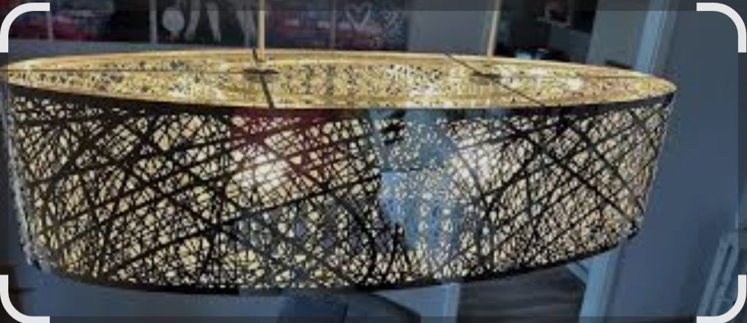 Kronleuchter & Deckenlampen: Puredays Designer Lampe, Silber, Metall/Glas. – Gebraucht aus Oberhasli von Bojan81 2