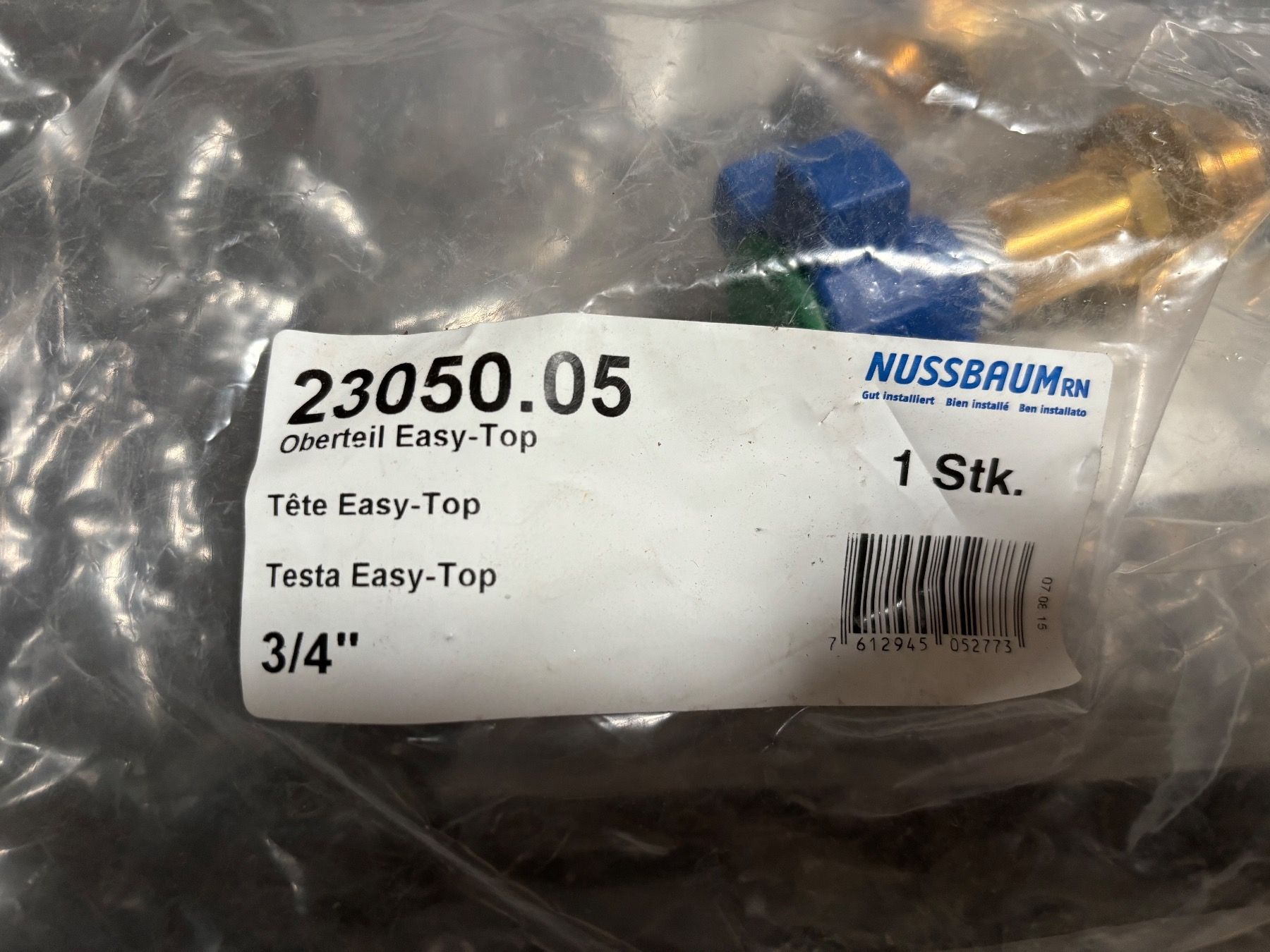 Rubinetteria: Batterieventil -  R.Nussbaum 23050.05  3/4" – Nuovo e nell'imballaggio originale da Sissach venduto da swxx5 3