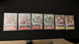 One Piece Karten. Kid, Killer, Silvers, Shachi. IB07 / IB08.