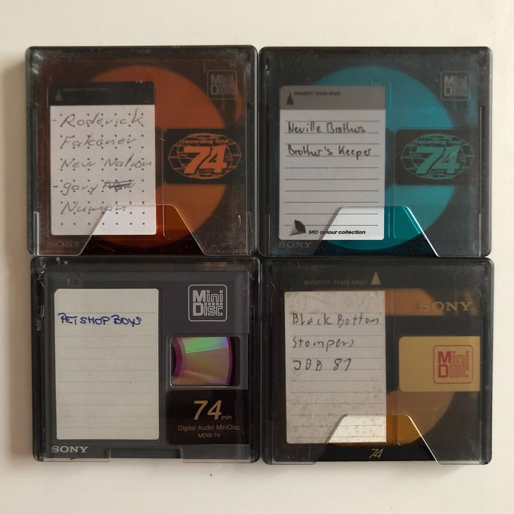 Sony Minidisc's 4 Stück Kaufen auf Ricardo