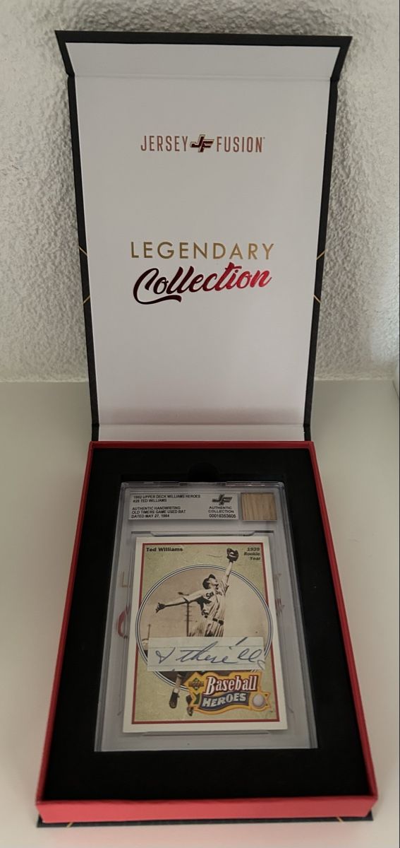Sammelbilder & Trading cards: 1992 Upper Deck #28/36 - Ted Williams Rookie / Beckett – Neu und originalverpackt aus Wildhaus von collectony 2