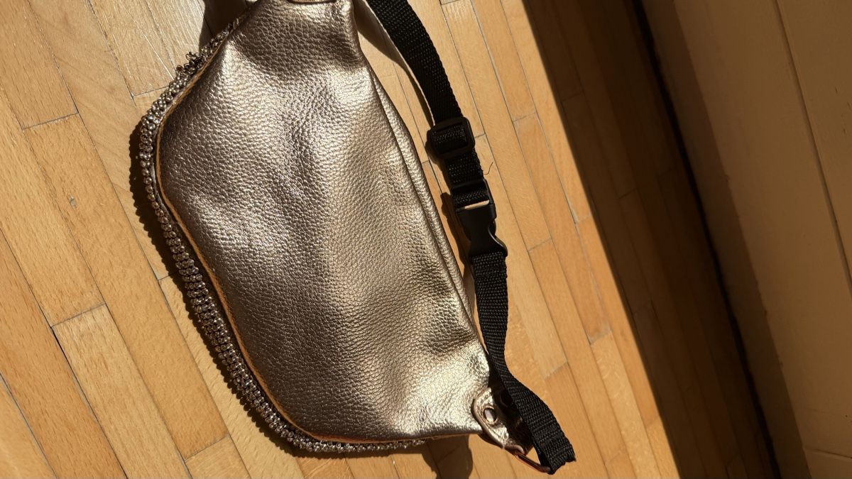 Borse da donna: Tasche Glimmer-Optik Rosegold – Usato da vaduz venduto da Vale_26 1