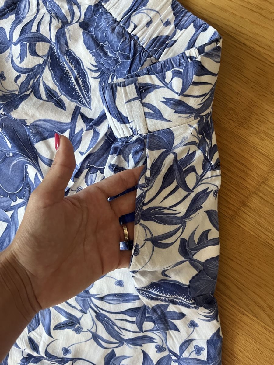 H&M Pantaloni: H&M Stoffhose Blumenmuster – Usato da Stadel venduto da Comporta 4