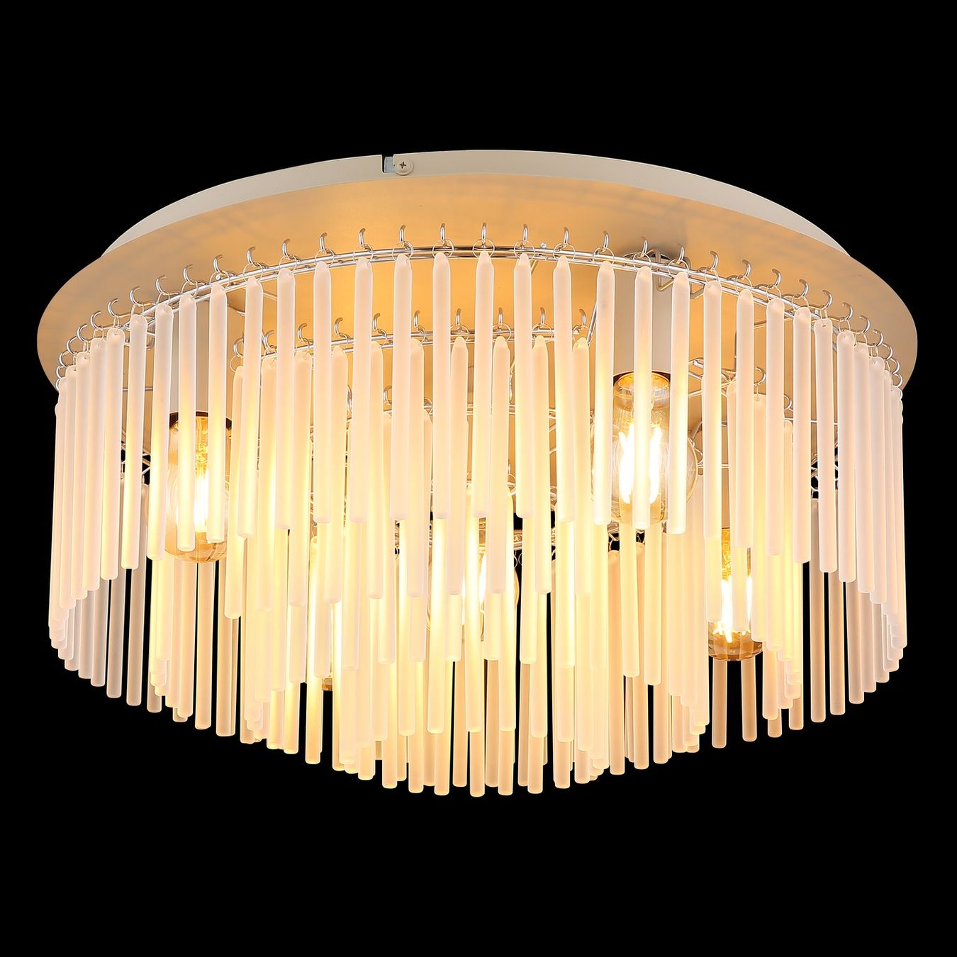 Kronleuchter & Deckenlampen: Deckenleuchte, Glasstäbe, 50 cm Ø – Neu (gemäss Beschreibung) aus Kreuzlingen von Smart-Light 1