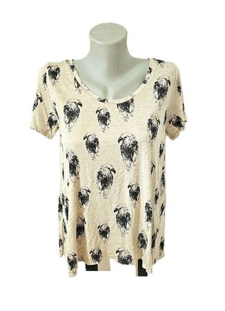 NEU T-Shirt Gr. S/M mit Print Adler